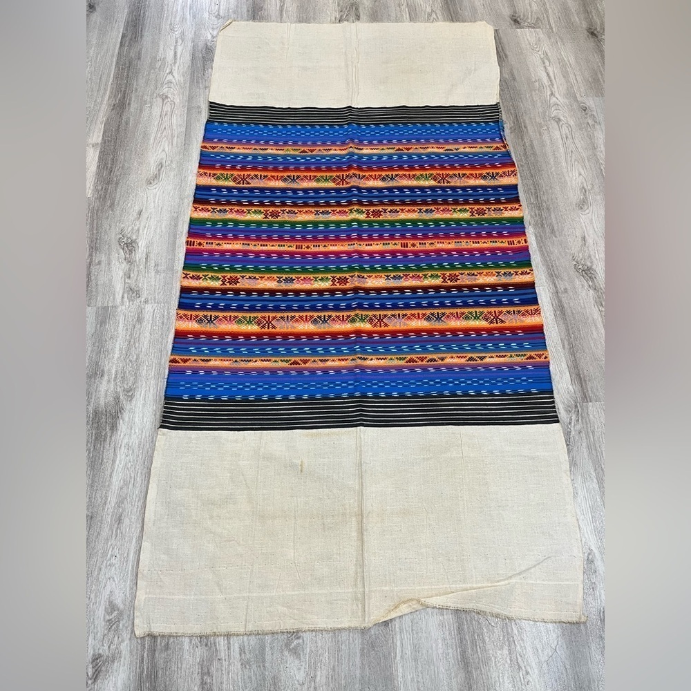 Vintage Guatemalan fabric textile Central America
